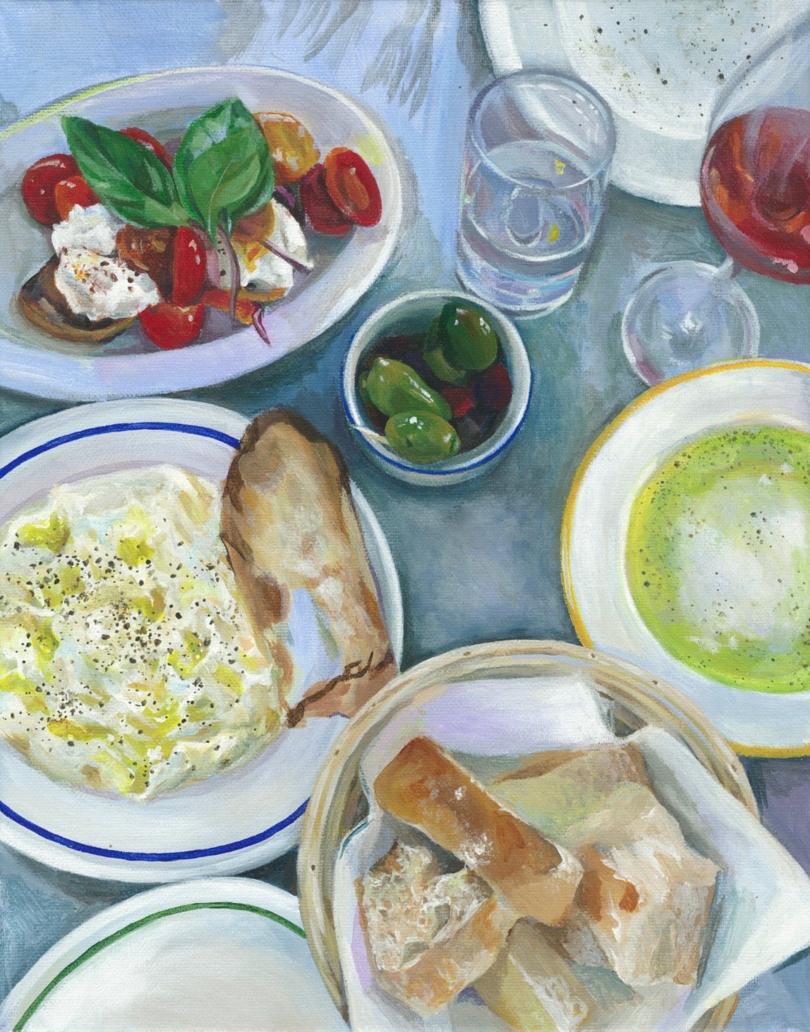An Evening in Italy Print